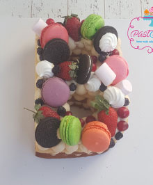 Cookie Cake Renkli MAcaron B