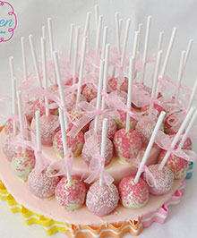 Cakepop Pembe