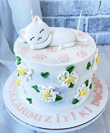 Kedi Papatya Frosting isz