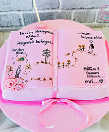 Kitap 3d Pembe Hikaye isz