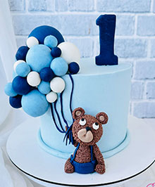 Mavi Ayicik Balon isz