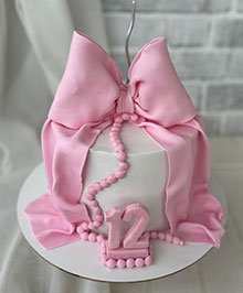 Pembe Fiyonk Mum 12 yas