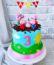 Peppa Pig Camur Gunes Ada