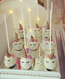 Unicorn Cakepop