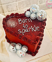 Retro Born to Sparkle Disco
